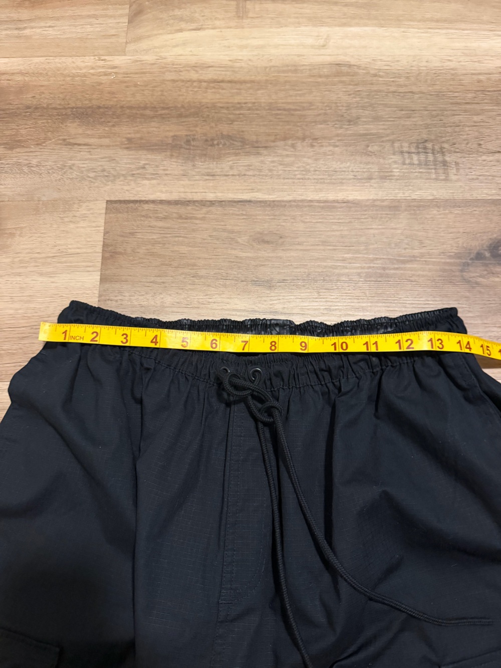 NWT Nike woven Cargo Parachute Ripstop Pants Womens Size Medium Black - Picture 8 of 10